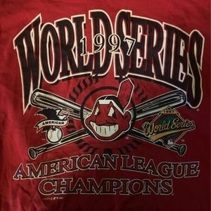 Cleveland Indians 1997 MLB American League Champions Shirt